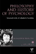 Cover-Bild zum Titel 'Philosophy and History of Psychology' von 'Elizabeth R Valentine'