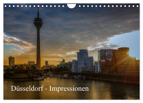 Düsseldorf - Impressionen (Wandkalender 2025 DIN A4 quer), CALVENDO Monatskalender - Michael Fahrenbach