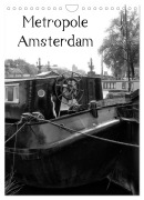 Cover-Bild zum Titel 'Metropole Amsterdam (Wandkalender 2027 DIN A4 hoch), CALVENDO Monatskalender' von 'Kattobello'