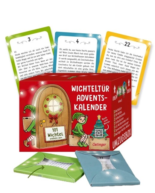 Wichteltür-Adventskalender. 101 Wichtel ziehen ein - Ruby van der Bogen