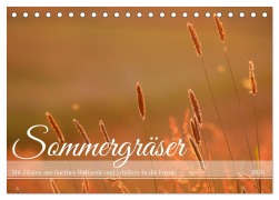 Cover-Bild zum Titel 'Sommergräser (Tischkalender 2026 DIN A5 quer), CALVENDO Monatskalender' von 'Daniela Tapper'