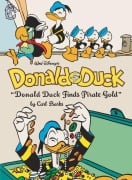 Cover-Bild zum Titel 'Walt Disney's Donald Duck Donald Duck Finds Pirate Gold' von 'Carl Barks'