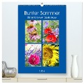 Bunter Sommer (hochwertiger Premium Wandkalender 2024 DIN A2 hoch), Kunstdruck in Hochglanz - Gisela Kruse