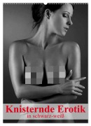 Knisternde Erotik in schwarz-weiß (Wandkalender 2026 DIN A2 hoch), CALVENDO Monatskalender - Elisabeth Stanzer