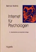 Internet für Psychologen - Bernad Batinic