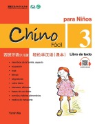 Cover-Bild zum Titel 'Chino Facil Para Ninos (3) Libro de texto (Spanish - simplified character Edition)轻松学汉语（西班牙语简体少儿版）课本三QR Code' von '&'