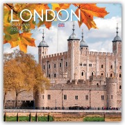 Cover-Bild zum Titel 'London 2026 - 16-Monatskalender' von 'Gifted Stationery Co. Ltd'