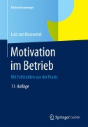 Cover-Bild zum Titel 'Motivation im Betrieb' von 'Lutz Von Rosenstiel'
