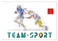 Team-Sport (Wandkalender 2024 DIN A2 quer), CALVENDO Monatskalender - Peter Roder