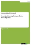 Cover-Bild zum Titel 'Sprungkrafttraining bei jugendlichen Fußballspielern' von 'Mohamed Oualid Mhadhbi'