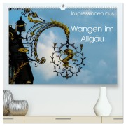 Cover-Bild zum Titel 'Impressionen aus Wangen im Allgäu (hochwertiger Premium Wandkalender 2026 DIN A2 quer), Kunstdruck in Hochglanz' von 'Gabi Hampe'