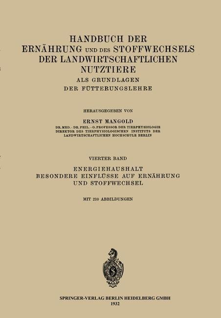 Energiehaushalt. Besondere Einflüsse auf Ernährung und Stoffwechsel - 