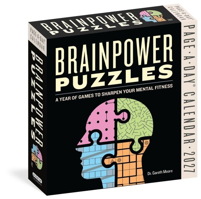Brainpower Puzzles Page-A-Day® Calendar 2027 - Gareth Moore