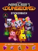 Cover-Bild zum Titel 'Minecraft Dungeons Stickerbuch' von 'Minecraft'