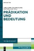 Cover-Bild zum Titel 'Prädikation und Bedeutung' von ''