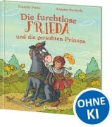 Cover-Bild zum Titel 'Die furchtlose Frieda und die geraubten Prinzen' von 'Cornelia Funke'