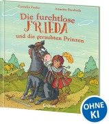 Cover-Bild zum Titel 'Die furchtlose Frieda und die geraubten Prinzen' von 'Cornelia Funke'