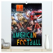Cover-Bild zum Titel 'American Football - einfach faszinierend (hochwertiger Premium Wandkalender 2026 DIN A2 hoch), Kunstdruck in Hochglanz' von 'Peter Roder'