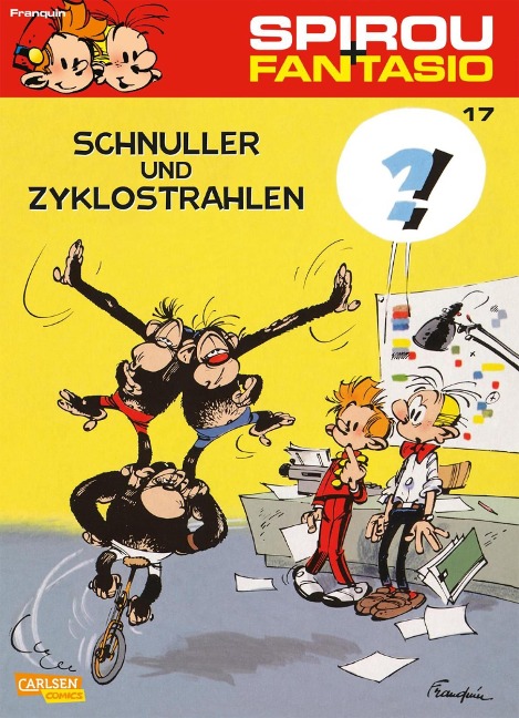 Spirou und Fantasio 17: Schnuller und Zyklostrahlen - André Franquin