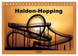 Cover-Bild zum Titel 'Halden-Hopping (Tischkalender 2026 DIN A5 quer), CALVENDO Monatskalender' von 'Anke Grau'