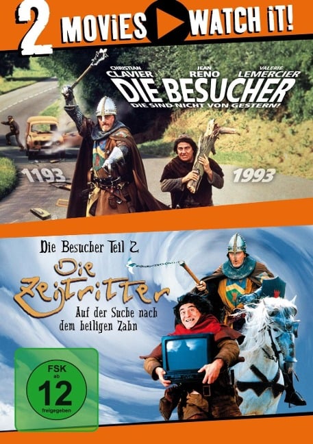 Die Besucher & Die Zeitritter - Christian Clavier, Jean-Marie Poire, Eric Levi