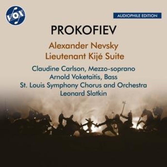 Alexander Nevsky/Lieutenant Kij' Suite - Carlson/Voketaitis/Slatkin/St. Louis Symphony Orch