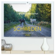 Cover-Bild zum Titel 'Das Land der Freiheit Schweden (hochwertiger Premium Wandkalender 2026 DIN A2 quer), Kunstdruck in Hochglanz' von 'Fotografin Miriam Schwarzfischer'