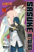 Cover-Bild zum Titel 'Naruto - Sasuke Retsuden: Herr und Frau Uchiha und der Sternenhimmel (Manga) 1' von 'Masashi Kishimoto, Jun Esaka'