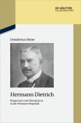 Cover-Bild zum Titel 'Hermann Dietrich' von 'Desiderius Meier'