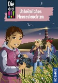 Cover-Bild zum Titel 'Die drei !!!, 94, Unheimliches Meeresleuchten' von 'Jule Ambach'
