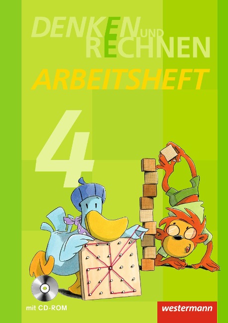 Denken und Rechnen 4. Arbeitsheft mit CD-ROM. Grundschule. Hamburg, Bremen, Hessen, Niedersachsen, Nordrhein-Westfalen, Rheinland-Pfalz, Saarland und Schleswig-Holstein - 