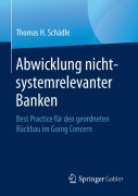 Cover-Bild zum Titel 'Abwicklung nicht-systemrelevanter Banken' von 'Thomas H. Schädle'