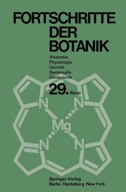 Fortschritte der Botanik - Heinz Ellenberg, Karl Esser, Hermann Merxmüller, Peter Sitte, Hubert Ziegler