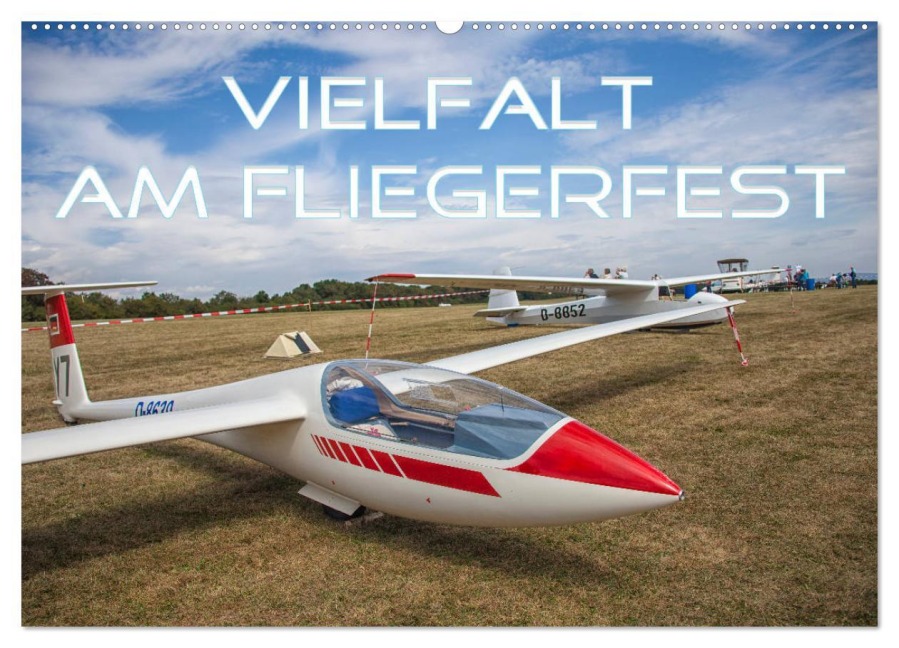 Vielfalt am Fliegerfest (Wandkalender 2026 DIN A2 quer), CALVENDO Monatskalender - Liselotte Brunner-Klaus