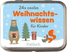 Cover-Bild zum Titel '24 x cooles Weihnachtswissen für Kinder' von 'Klara Wiesel'