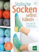 Cover-Bild zum Titel 'Stylische Socken selbst häkeln' von 'Rohn Strong'