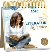 Postkartenkalender Der Literaturkalender 2026 - 