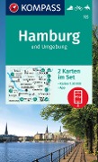 Cover-Bild zum Titel 'KOMPASS Wanderkarten-Set 725 Hamburg und Umgebung (2 Karten) 1:50.000' von ''