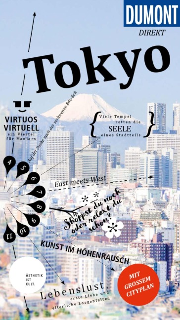 DUMONT direkt Reiseführer E-Book Tokyo - Rufus Arndt