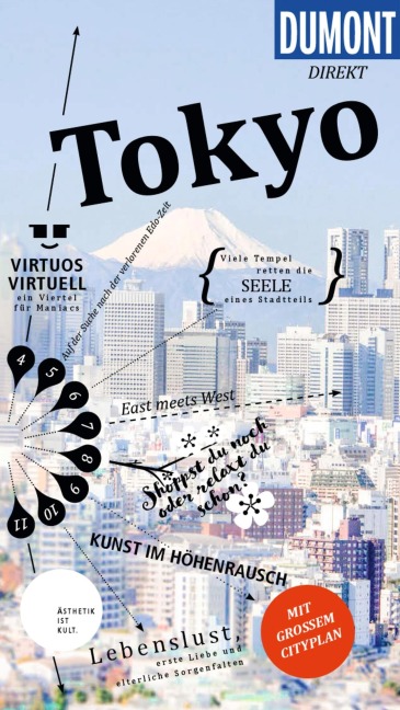 DUMONT direkt Reiseführer E-Book Tokyo - Rufus Arndt