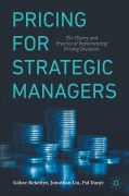 Cover-Bild zum Titel 'Pricing for Strategic Managers' von 'Gabor Rekettye, Jonathan Liu, Pal Danyi'