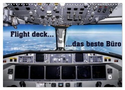 Cover-Bild zum Titel 'Flight deck - das beste Büro (Wandkalender 2026 DIN A3 quer), CALVENDO Monatskalender' von 'Andy D.'