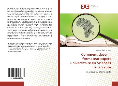 Comment devenir formateur expert universitaire en Sciences de la Santé - Edouard Ngou-Milama
