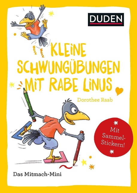 Duden Minis (Band 33) - Kleine Schwungübungen mit Rabe Linus / VE 3 - Dorothee Raab