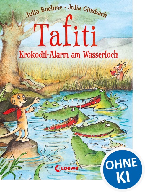 Tafiti (Band 19) - Krokodil-Alarm am Wasserloch - Julia Boehme