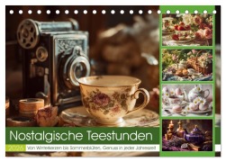 Cover-Bild zum Titel 'Nostalgische Teestunden (Tischkalender 2026 DIN A5 quer), CALVENDO Monatskalender' von 'Steffen Gierok-Latniak'