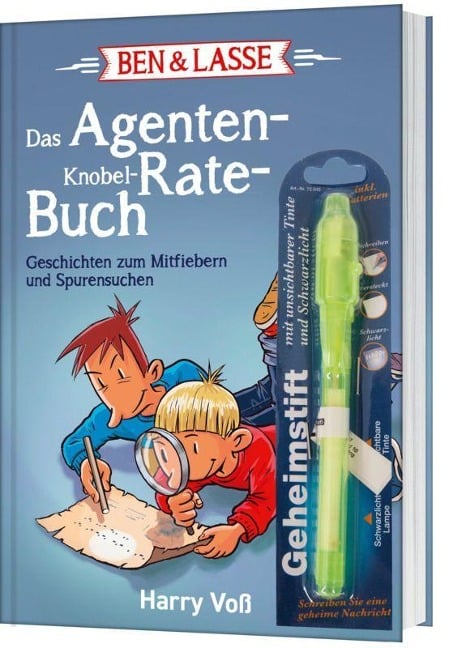 Ben & Lasse - Das Agenten-Knobel-Rate-Buch - Harry Voß