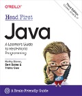 Cover-Bild zum Titel 'Head First Java' von 'Bert Bates, Kathy Sierra, Trisha Gee'