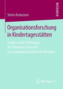 Cover-Bild zum Titel 'Organisationsforschung in Kindertagesstätten' von 'Sören Asmussen'