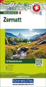 Cover-Bild zum Titel 'Kümmerly+Frey Wandertourenkarte 13 Zermatt 1:50.000' von ''